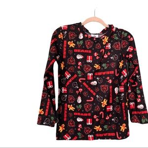 NFL Authentic Youth Bears Pajama Top NWT